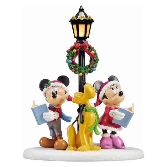 Lighted Disney Hand-Painted Polyresin Tabletop Caroler