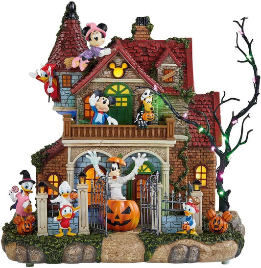 Disney Halloween Party House with Lights and Music, Indoor Decor