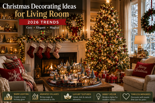 Moments in time Christmas Decorating Ideas for Living Room (2026 Trends)