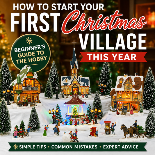 How to Start Your First Christmas Village This Year Beginner's Guide to the Hobby