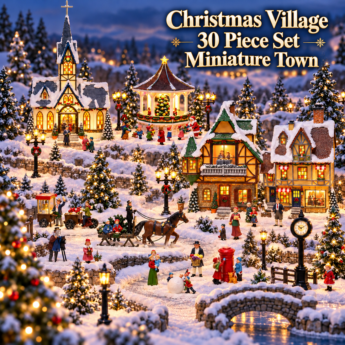 Build a Classic Christmas Village That Grows More Magical Every Year