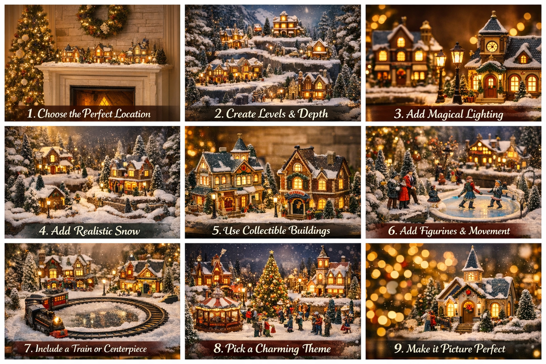 How to Display Christmas Village Ideas (2026 Guide with Stunning Setup Tips)