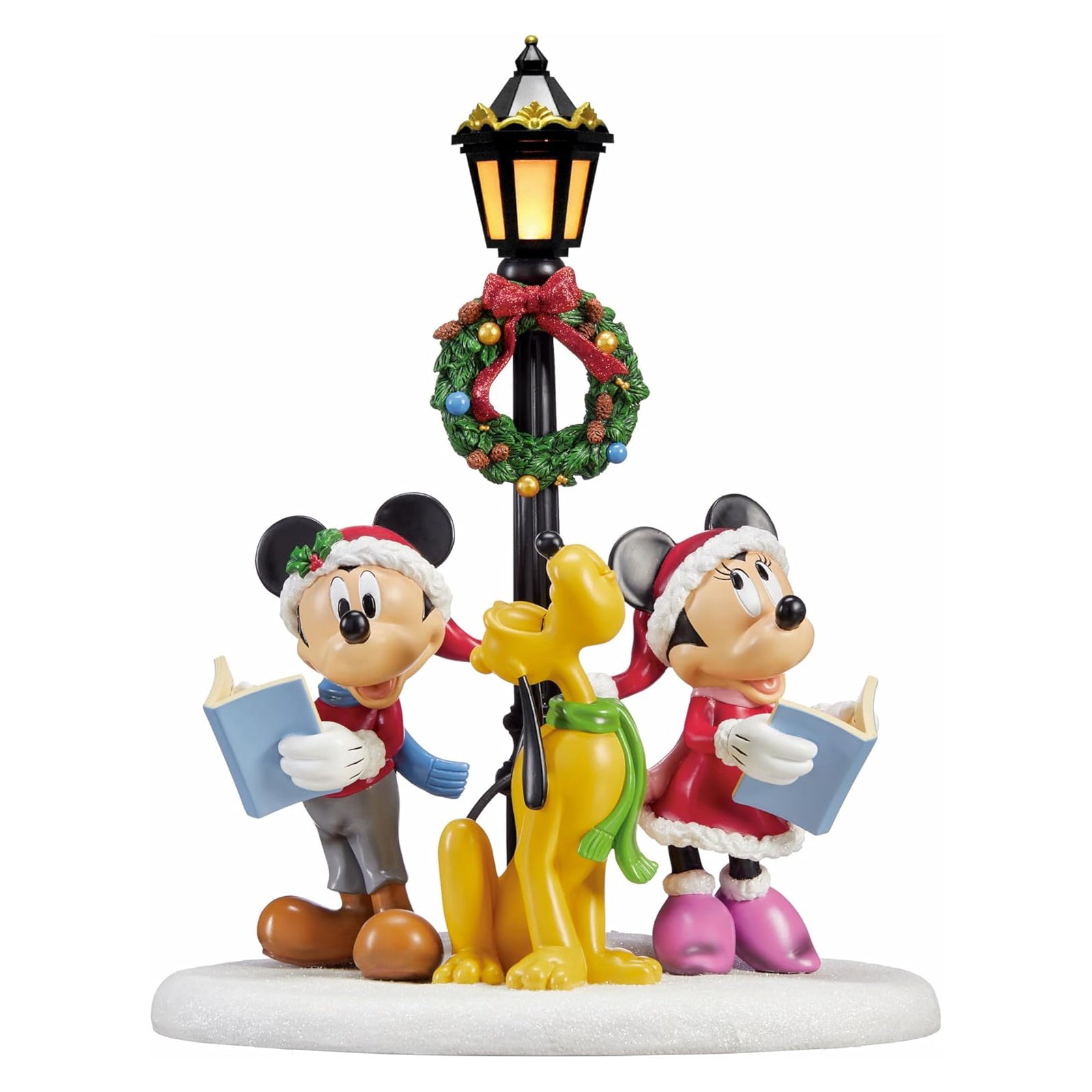 Lighted Disney Hand-Painted Polyresin Tabletop Caroler