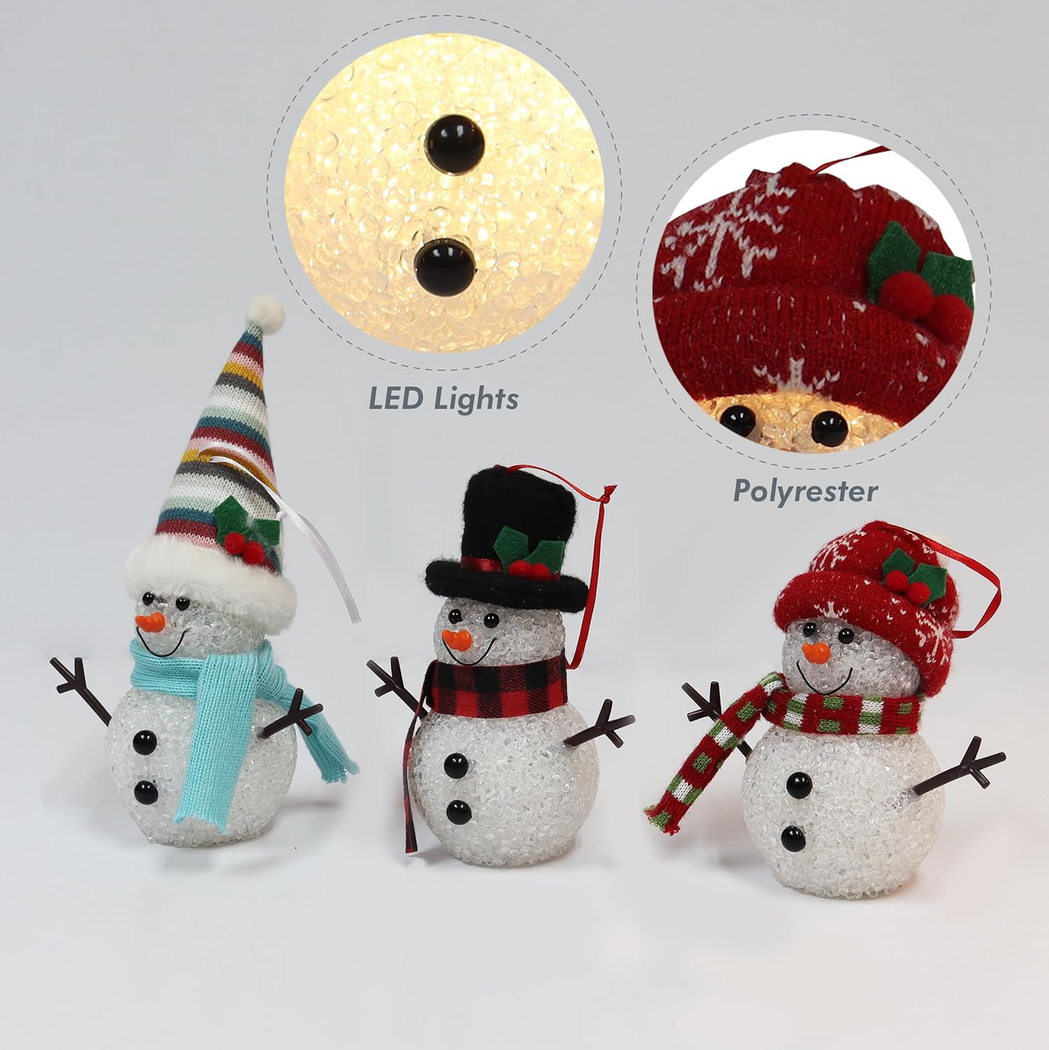 Christmas Snowman Ornaments