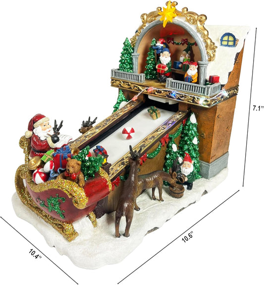 Animated Santa’s Toy Shop Conveyor Belt
