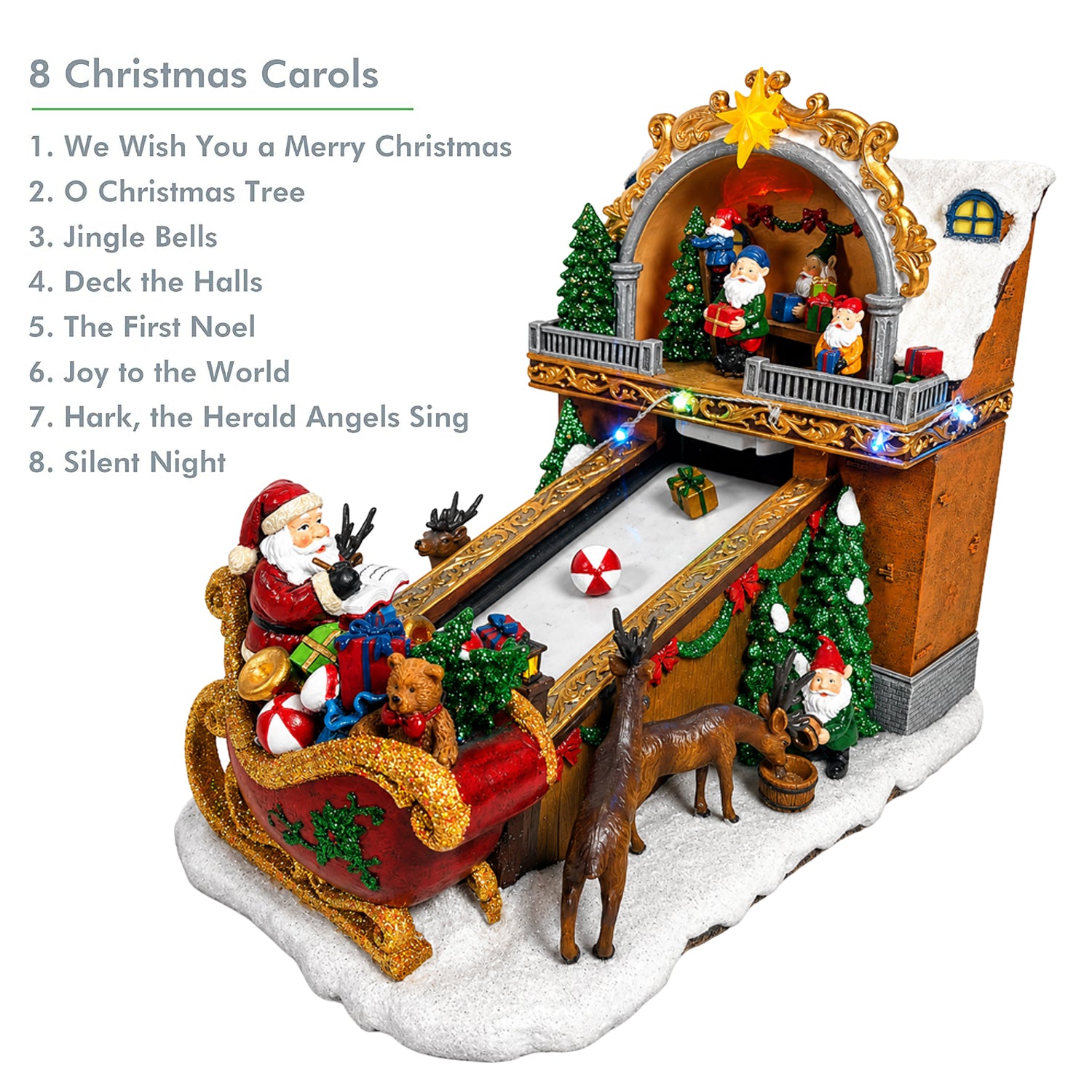 Animated Santa’s Toy Shop Conveyor Belt