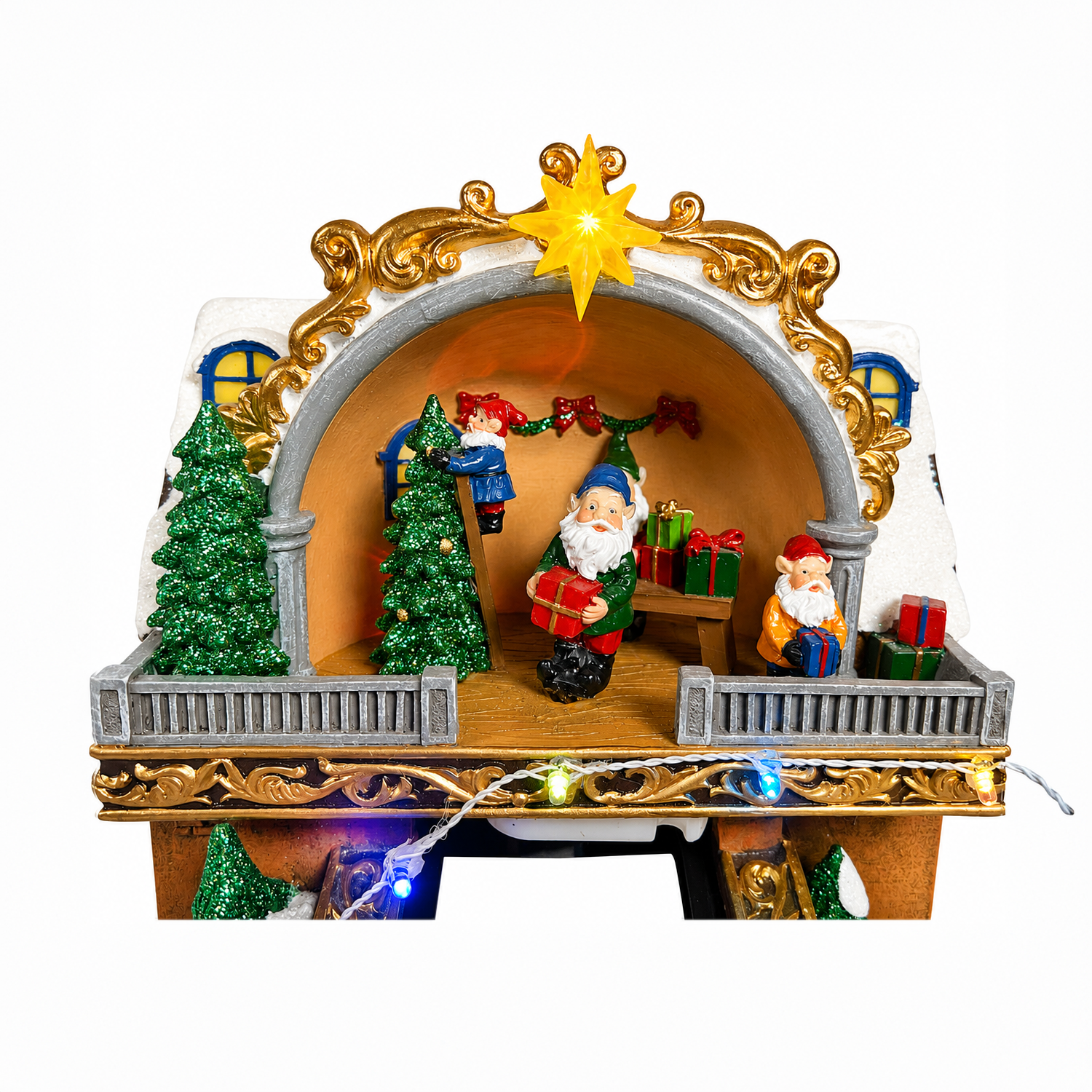 Animated Santa’s Toy Shop Conveyor Belt