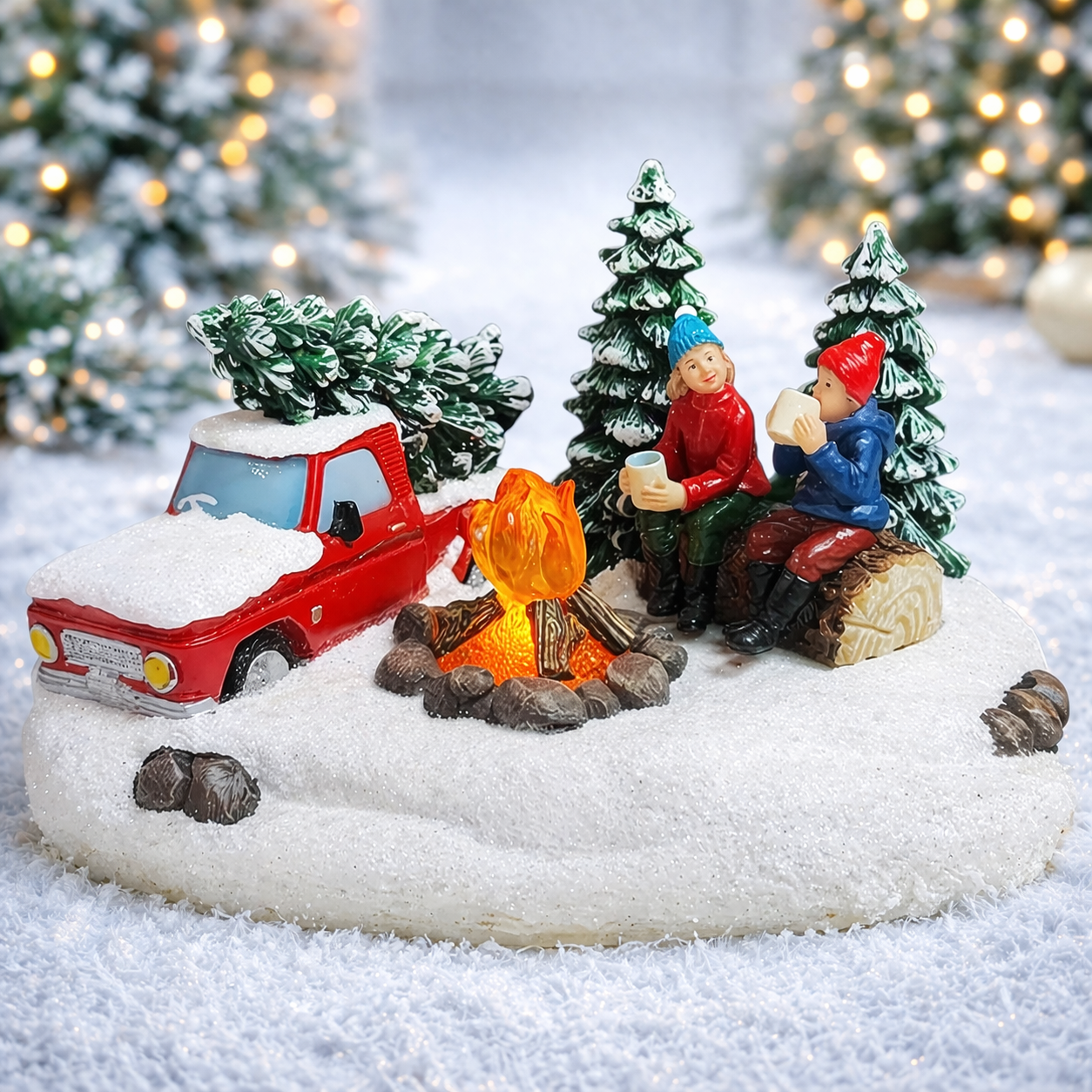 Campfire Scent  christmas village
