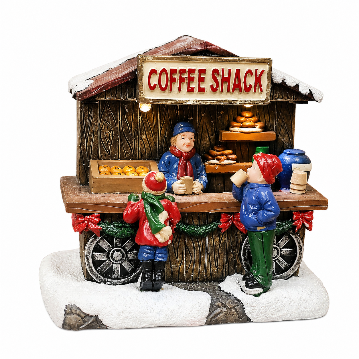 Cakes and Coffee Food Truck Lighted Street Vendor