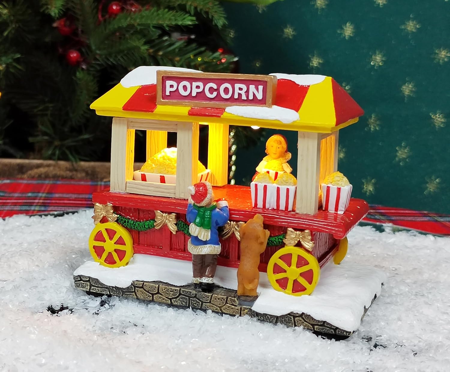 Cakes and Coffee Food Truck Lighted Street Vendor