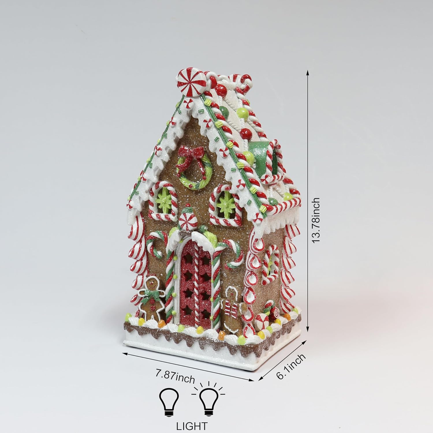 Gingerbread Village House Handcrafted Christmas Decoration