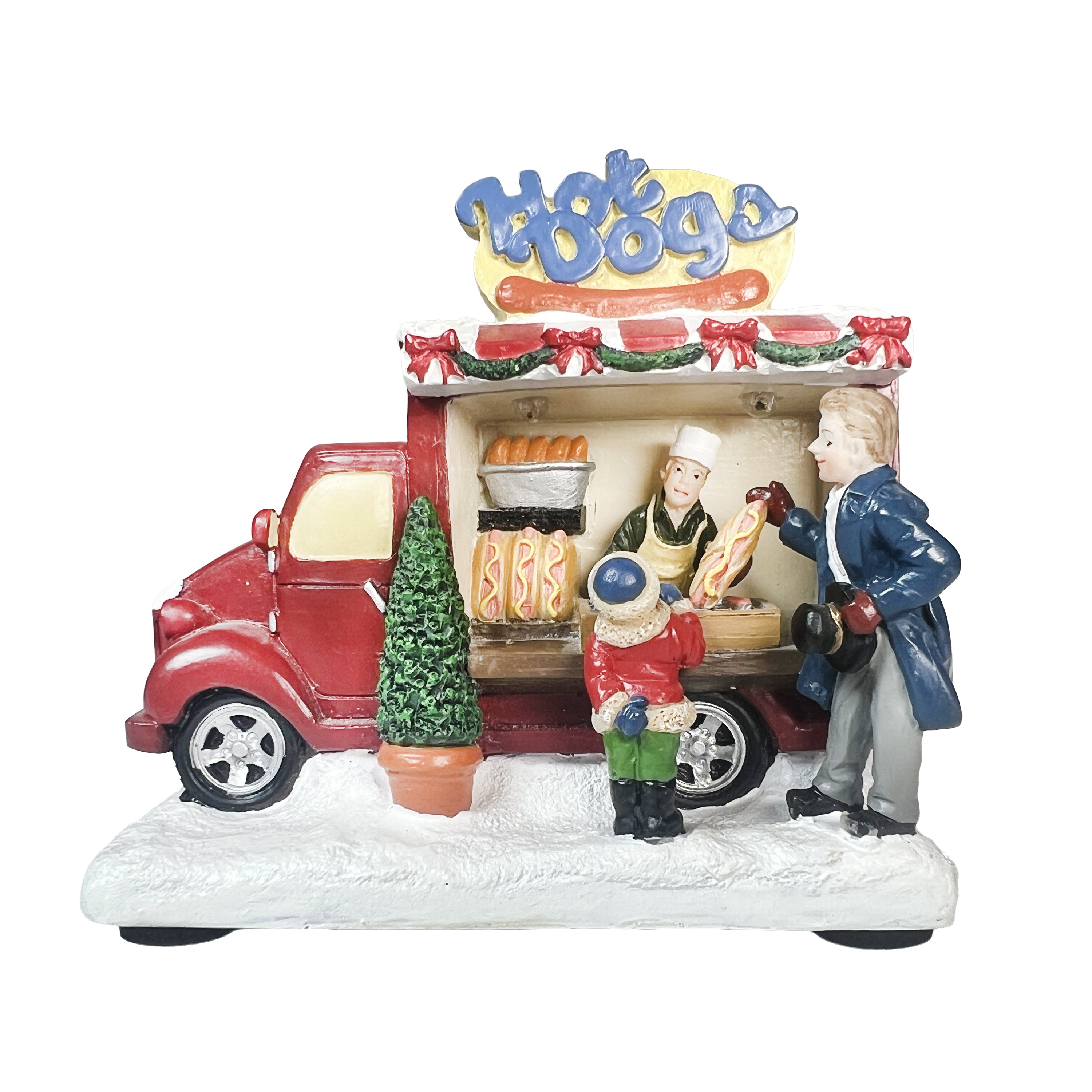 Cakes and Coffee Food Truck Lighted Street Vendor