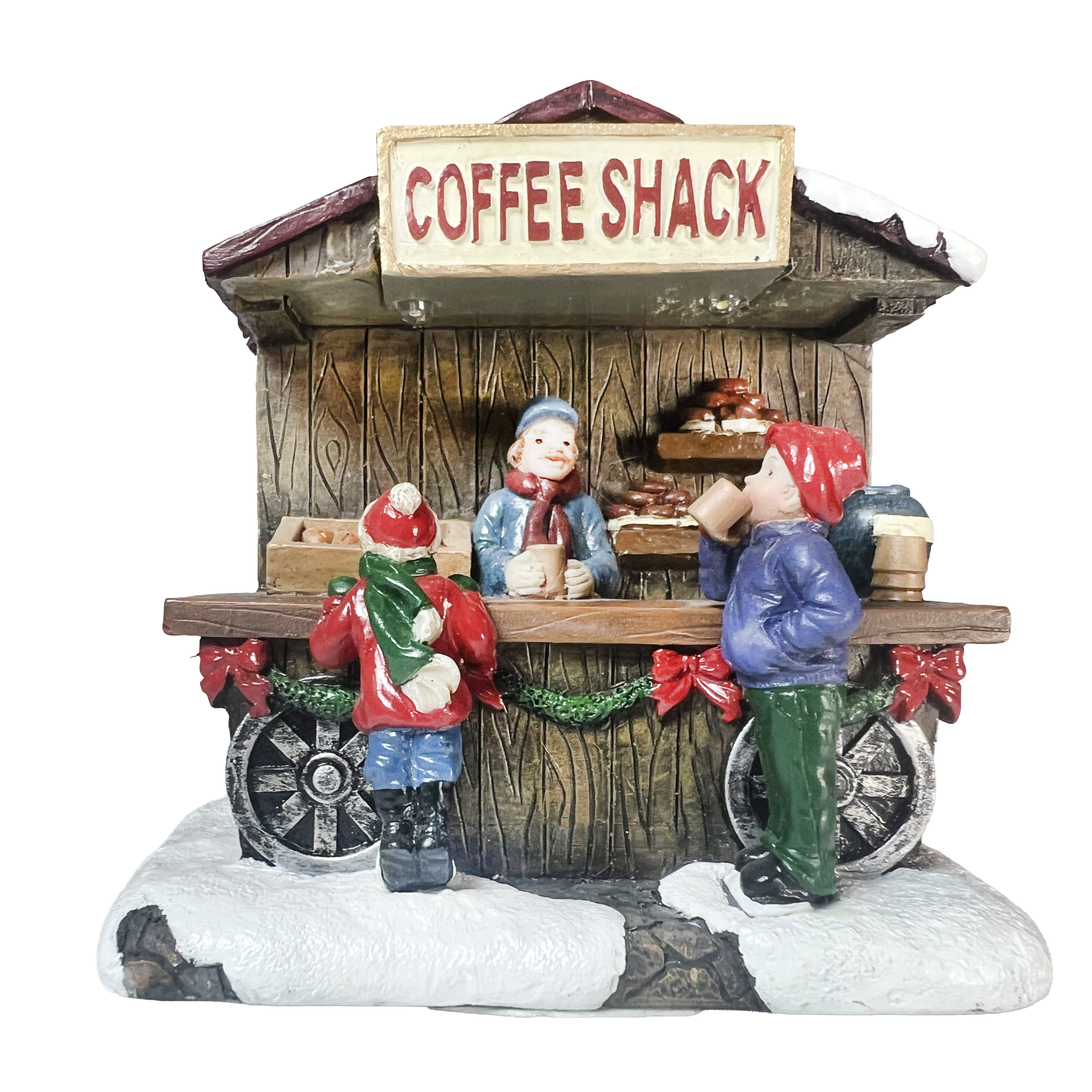 Cakes and Coffee Food Truck Lighted Street Vendor