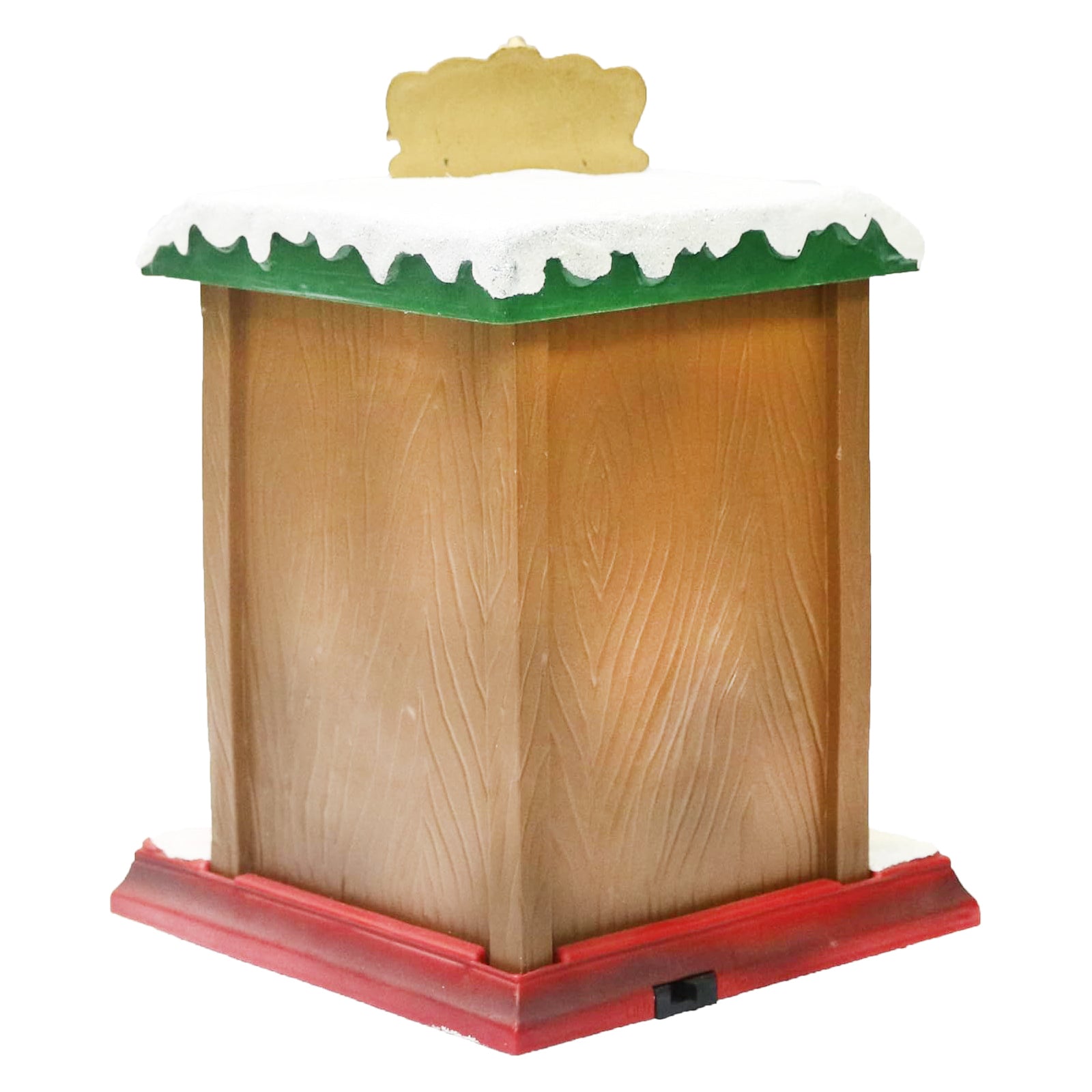 Lighted Santa’s Toy Shop Christmas Village Lights, Music & Animation Battery