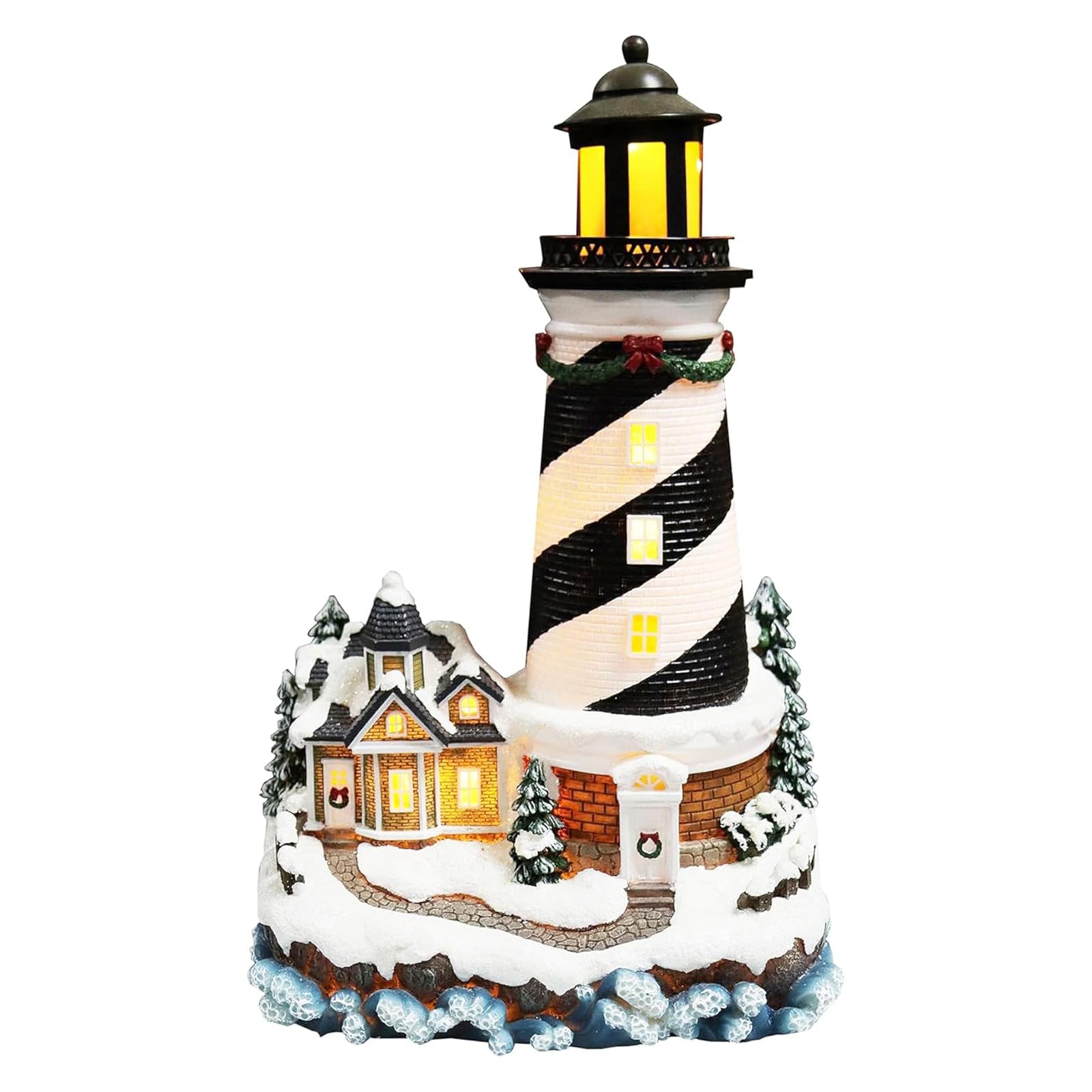Lighthouse LED Lights, Adapter Included Christmas Village