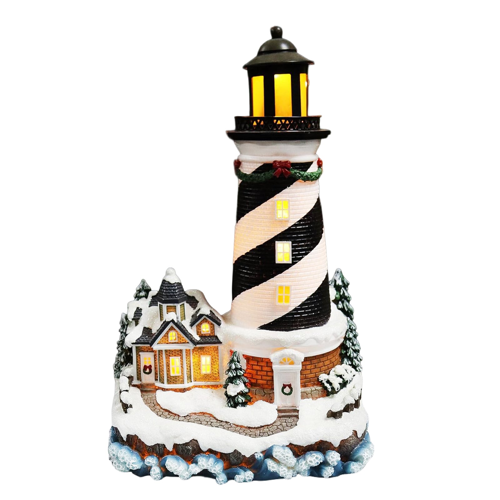 Lighthouse LED Lights, Adapter Included Christmas Village