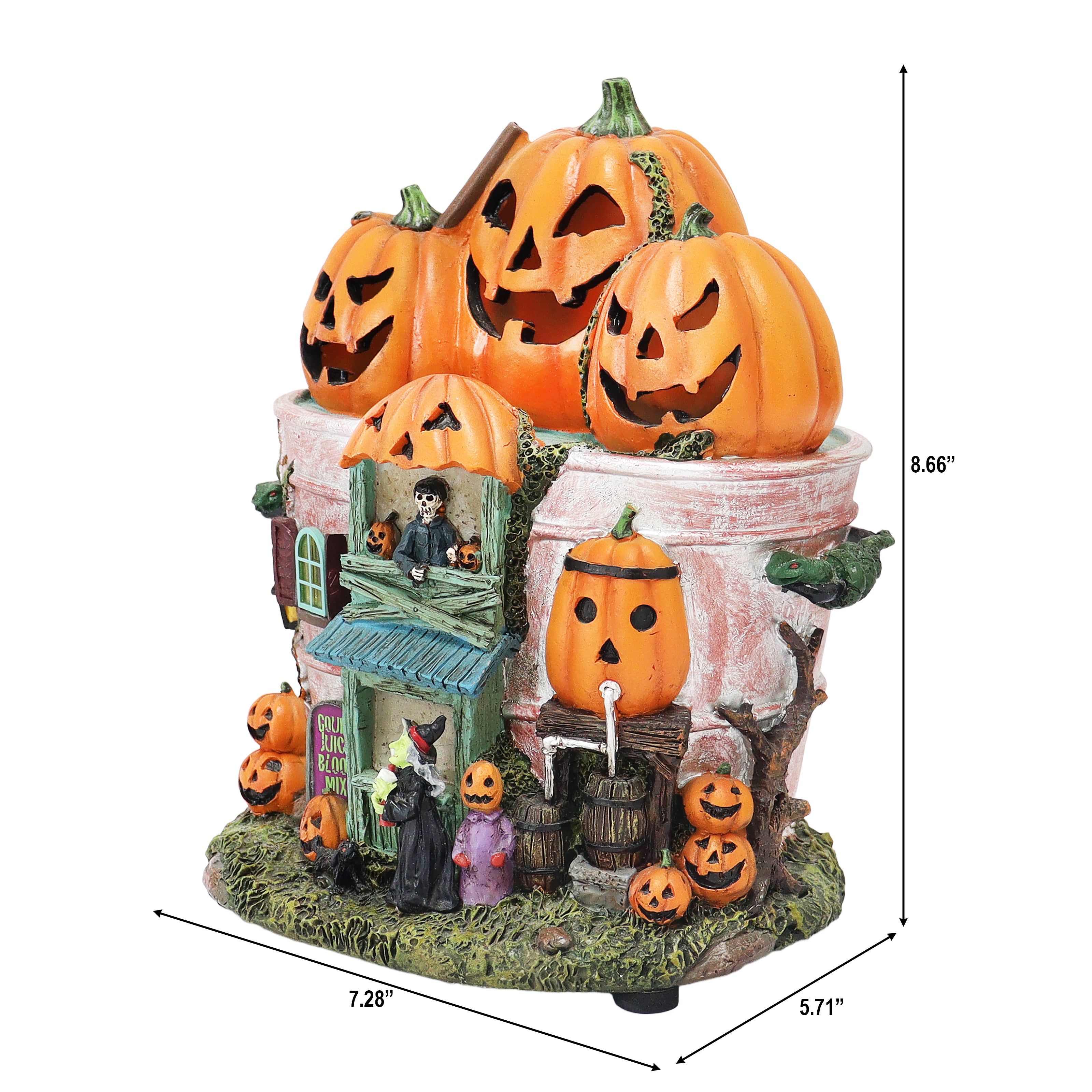 Halloween Juice Shop Haunted House Village Home Decor