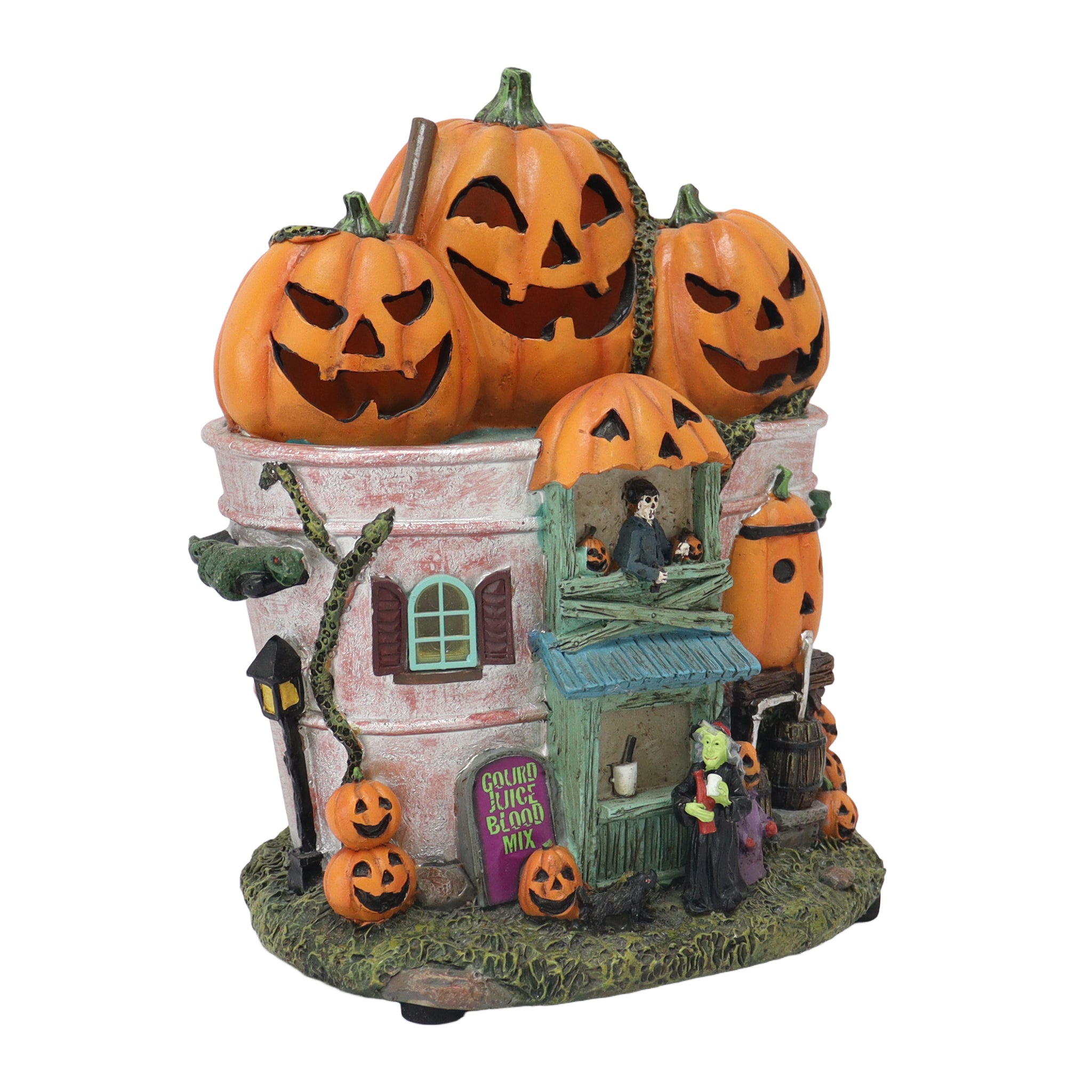 Halloween Juice Shop Haunted House Village Home Decor