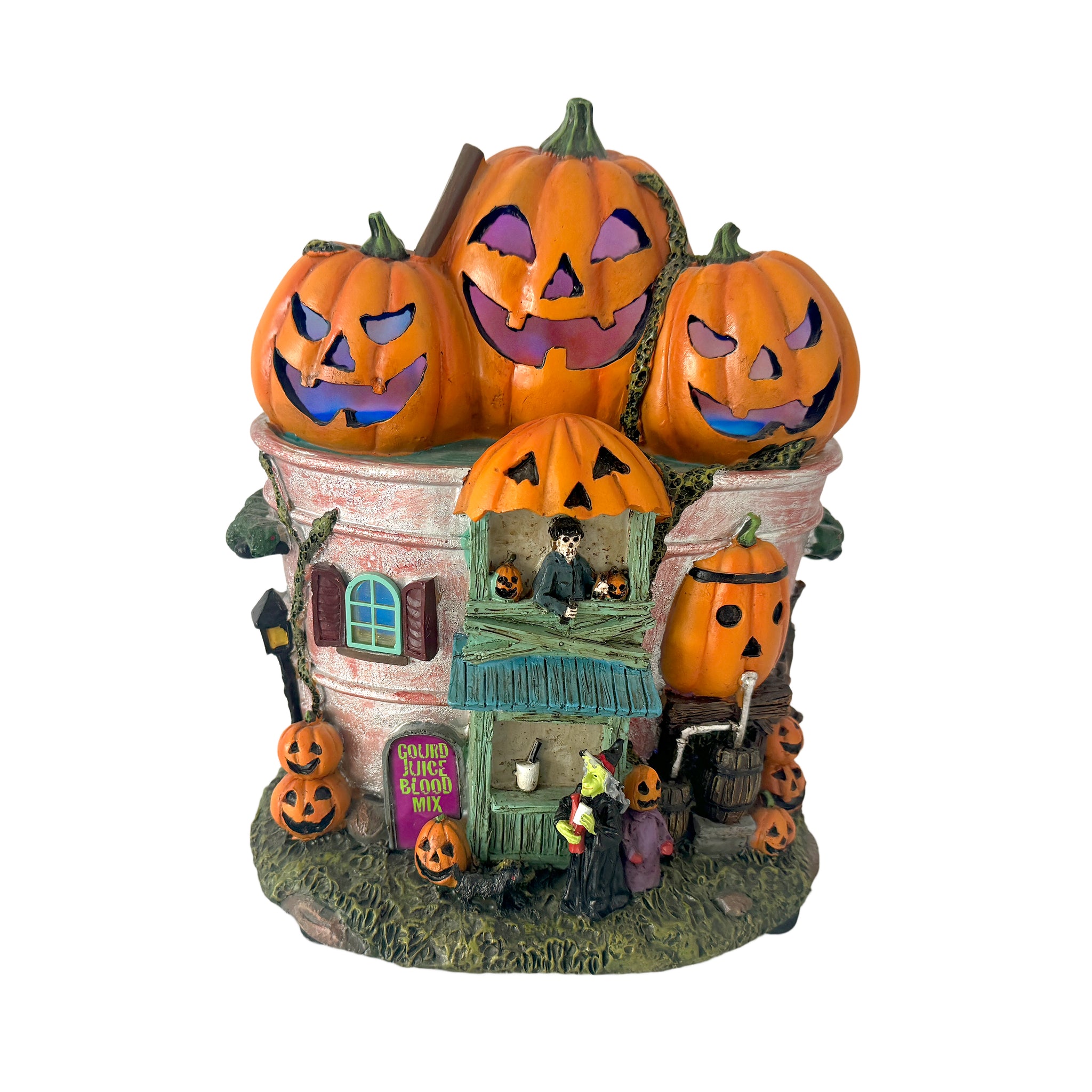 Halloween Juice Shop Haunted House Village Home Decor