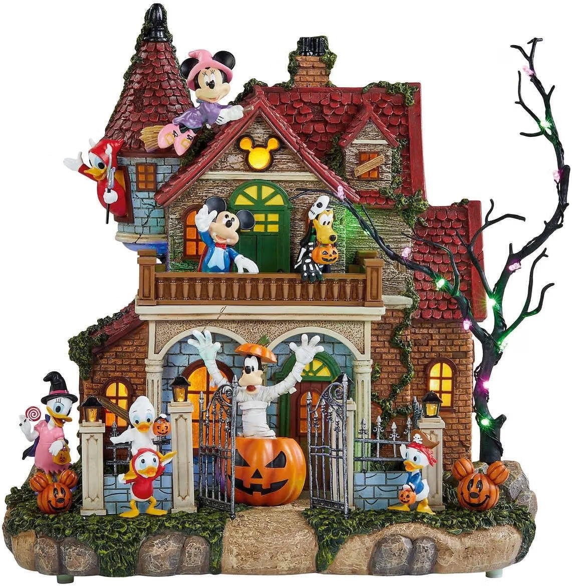 Disney Halloween Party House with Lights and Music, Indoor Decor