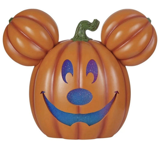 Disney Mickey Mouse Pumpkin Light Up Halloween Decoration, 20"H