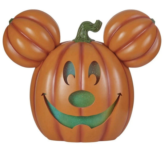 Disney Mickey Mouse Pumpkin Light Up Halloween Decoration, 20"H