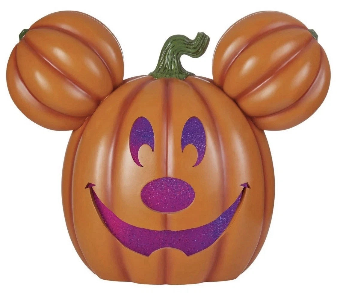 Disney Mickey Mouse Pumpkin Light Up Halloween Decoration, 20