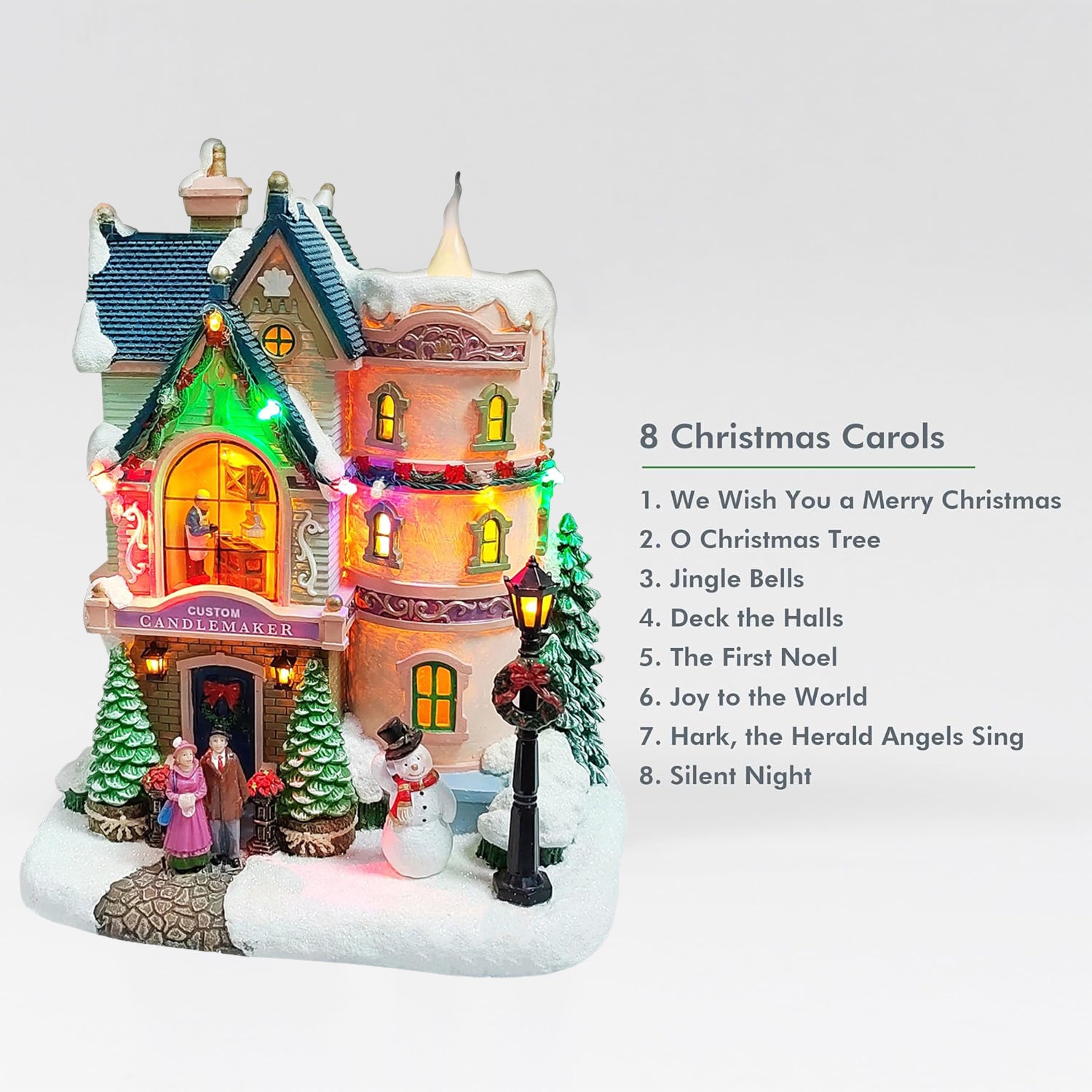 Vintage Custom Candlemaker Christmas Village House