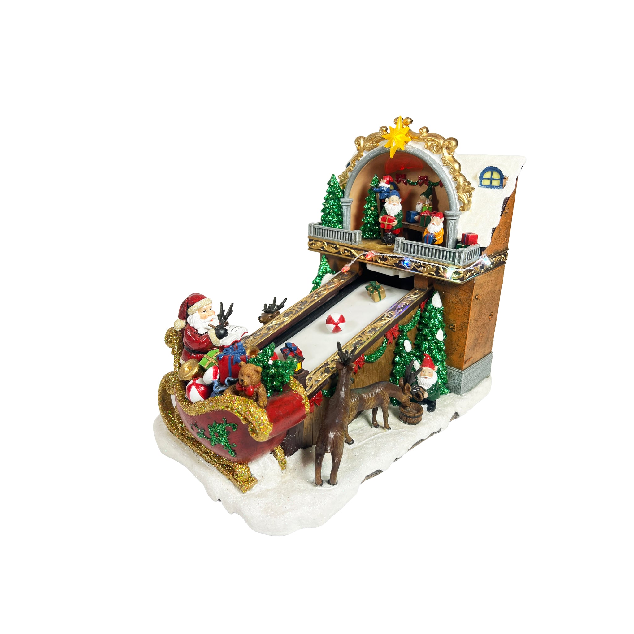 Animated Santa’s Toy Shop Conveyor Belt