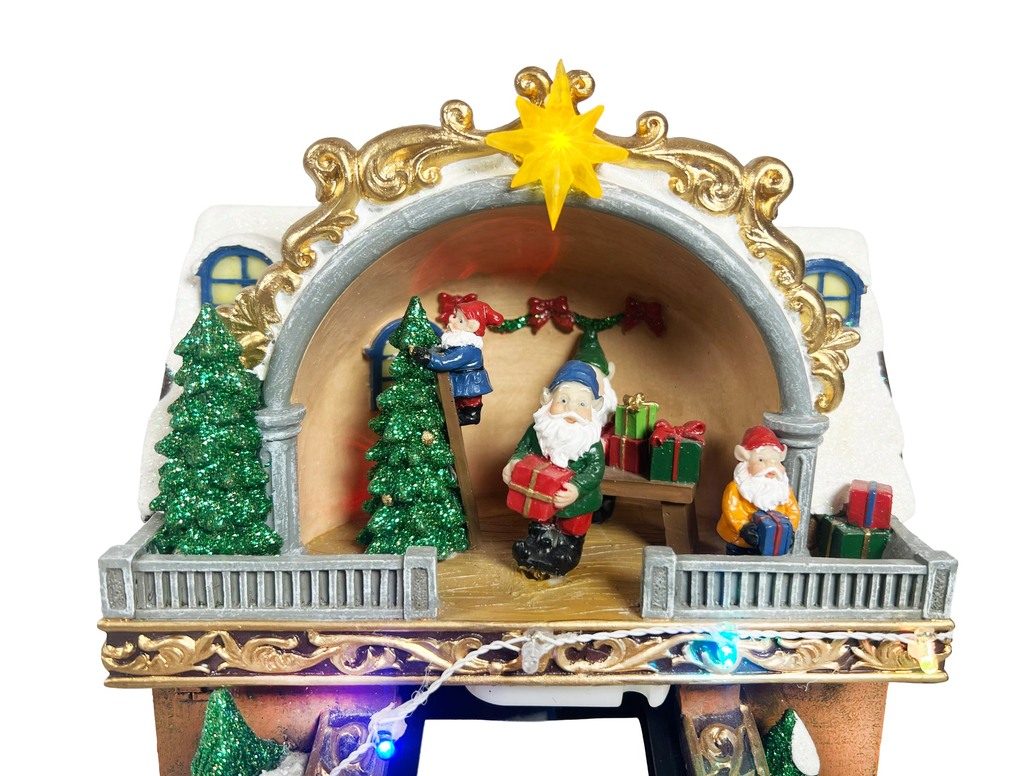 Animated Santa’s Toy Shop Conveyor Belt