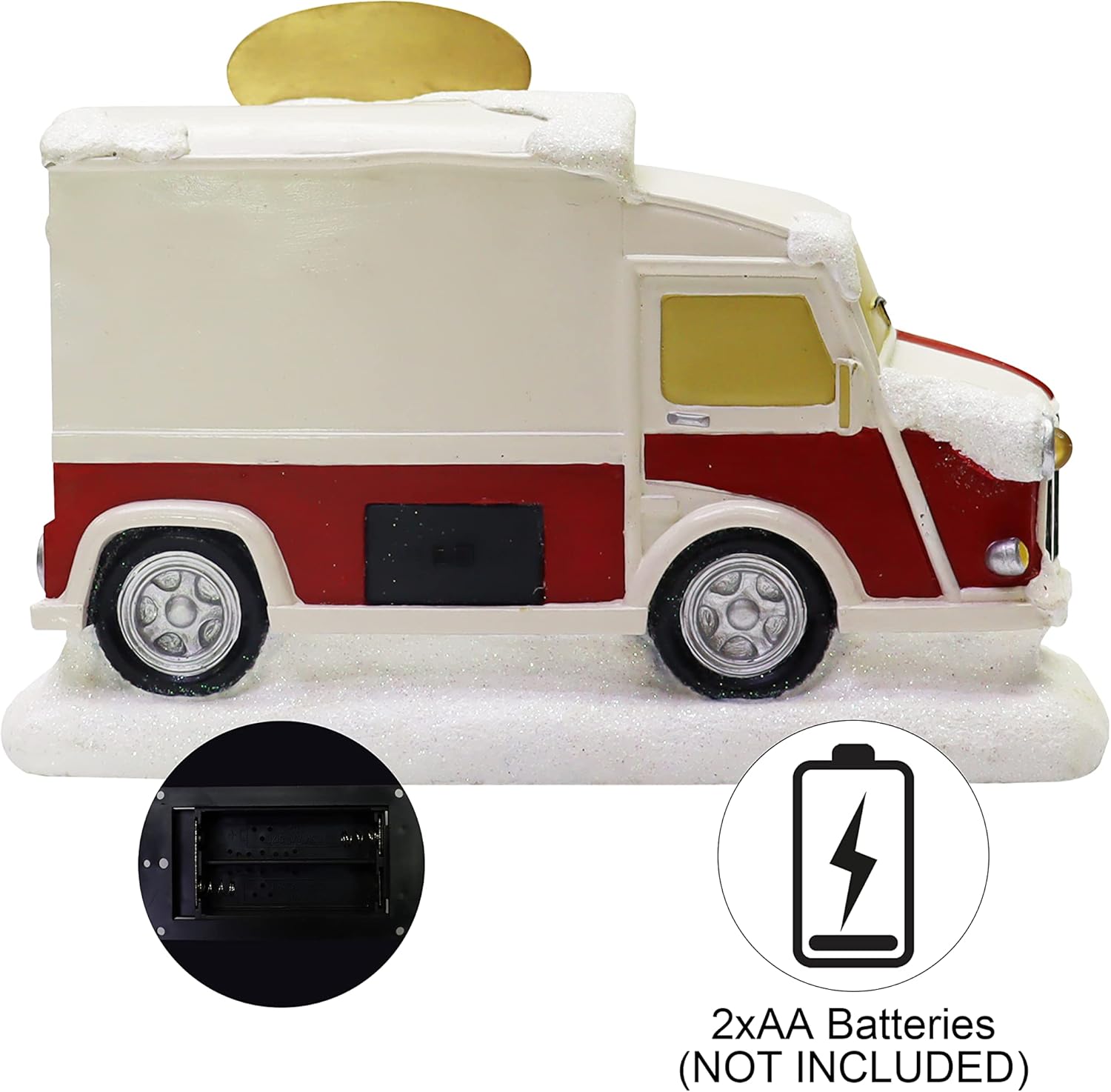 Cakes and Coffee Food Truck Lighted Street Vendor